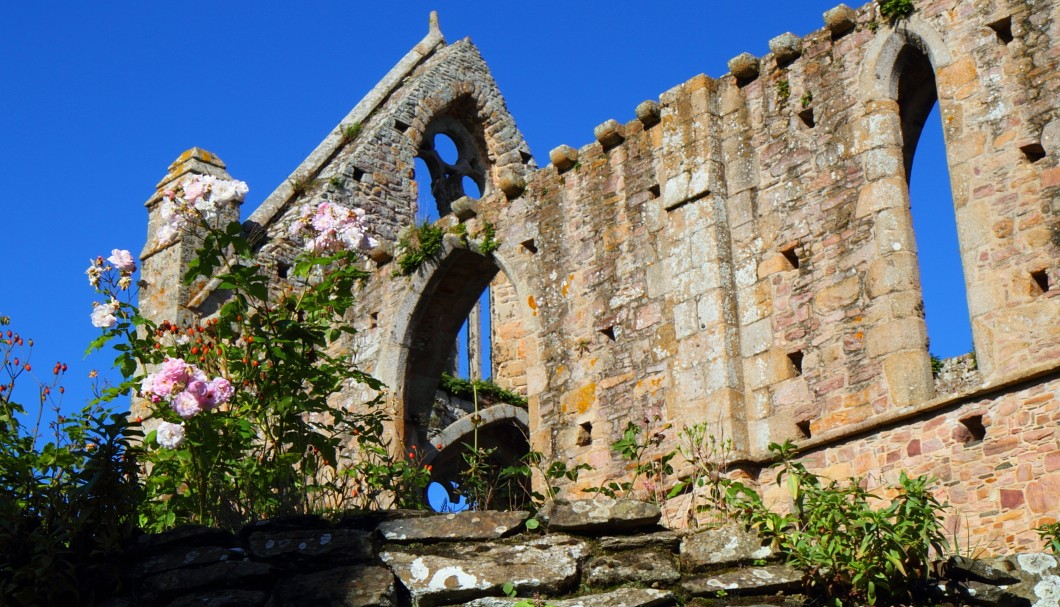 Die Abbaye de Beauport: Die Ruine der Abteikirche